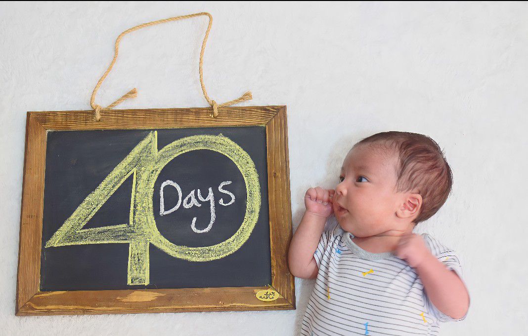 یک ماهگی نوزاد آدریَن شاپورجانی