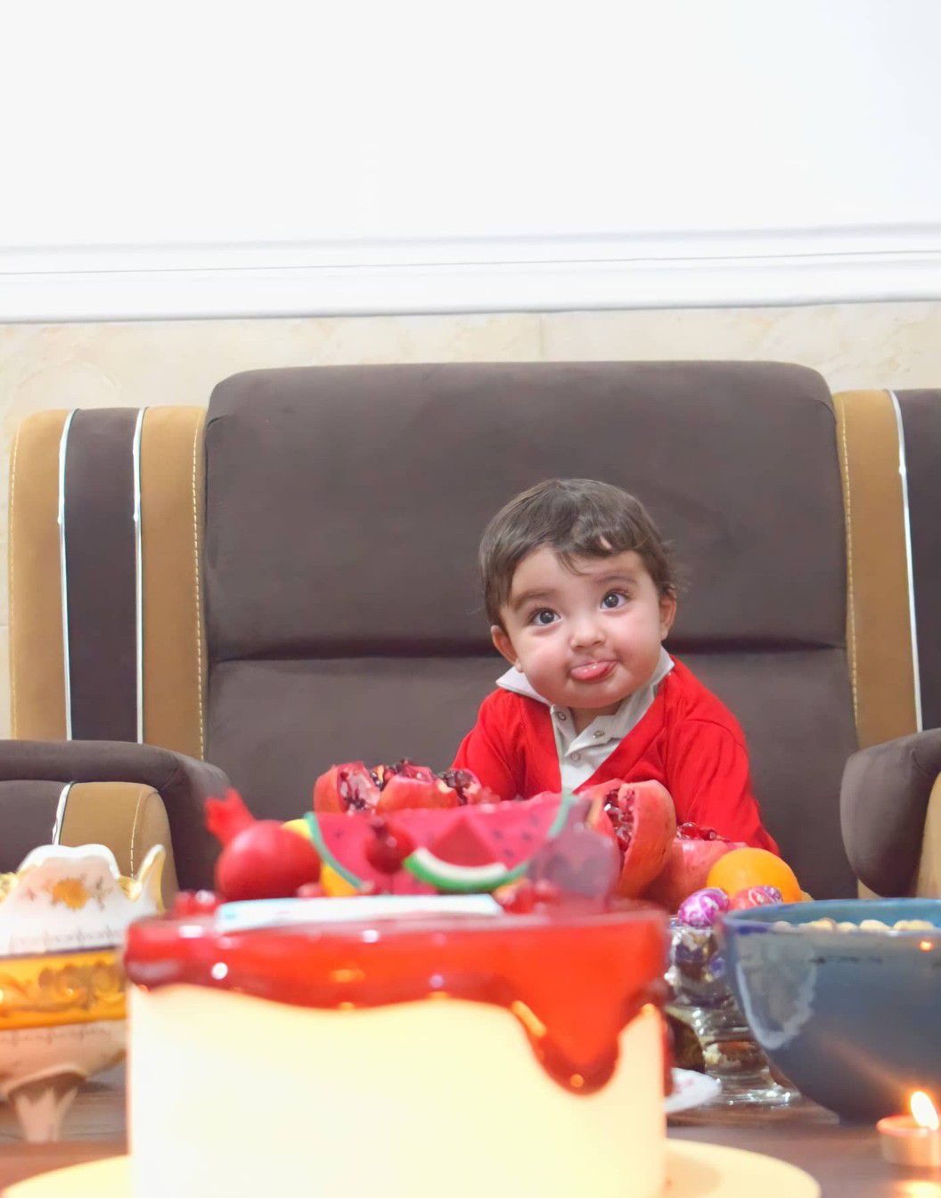 شب یلدا کودک آدریَن شاپورجانی