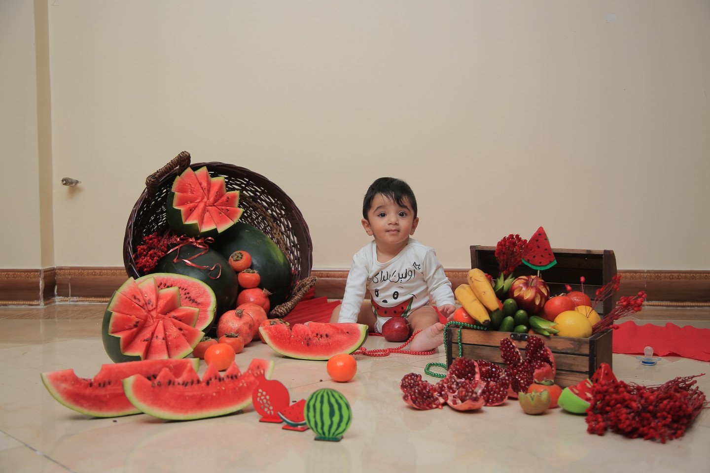 هفت ماهگی نوزاد بهاره مقیسه