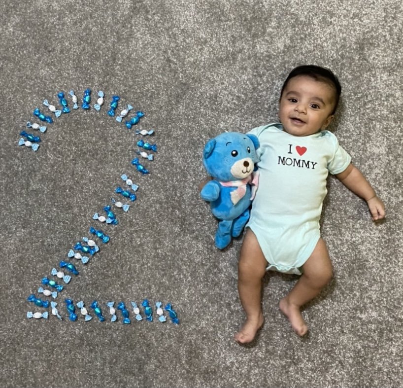 اولین خنده نوزاد بهاره مقیسه