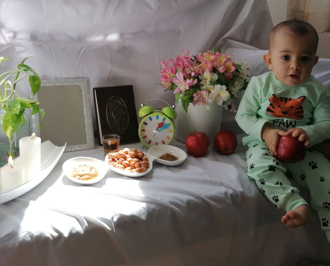 هفت ماهگی نوزاد فرهان دانش