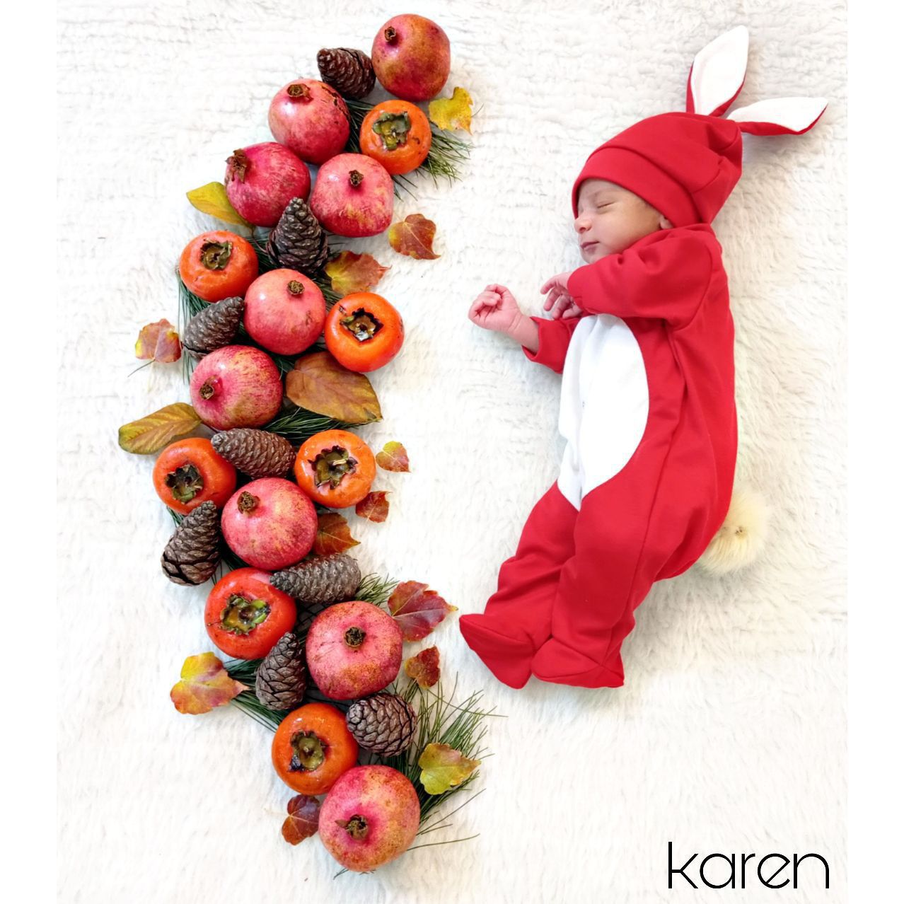 یک ماهگی نوزاد کارن رحیمی