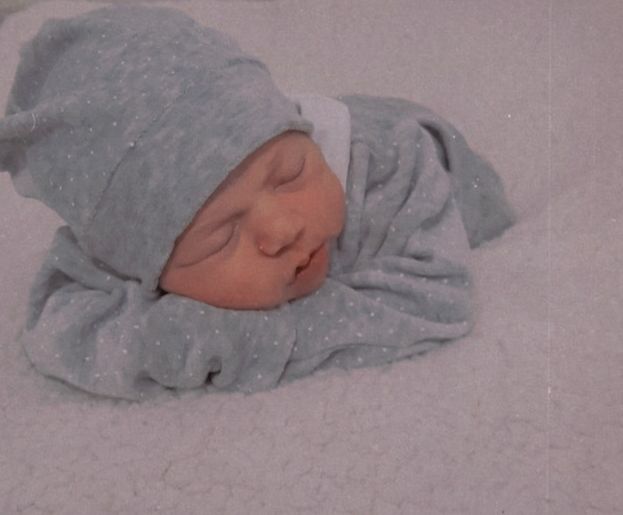 متولد شدن نوزاد delvin