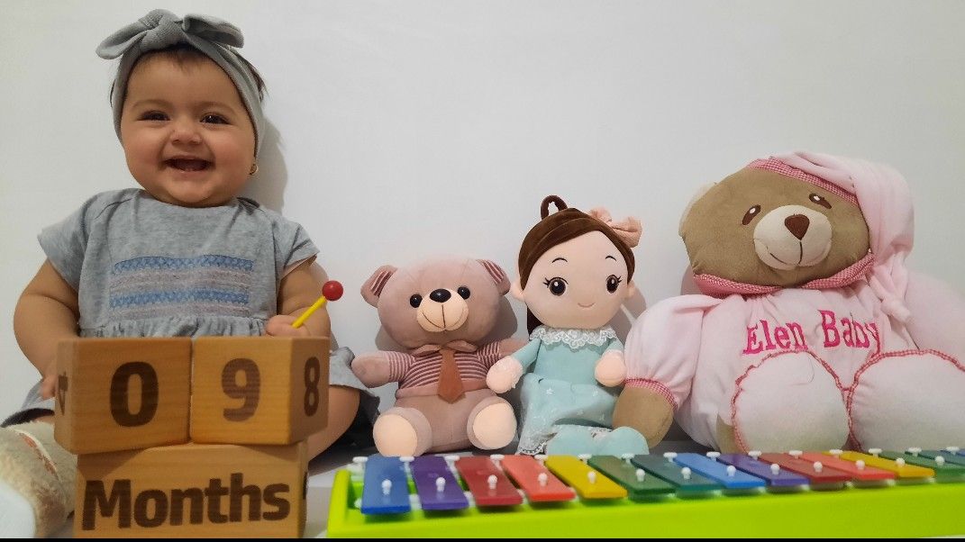 نه ماهگی نوزاد delvin