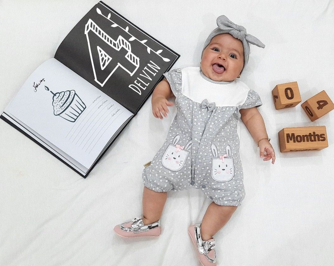 چهار ماهگی نوزاد delvin