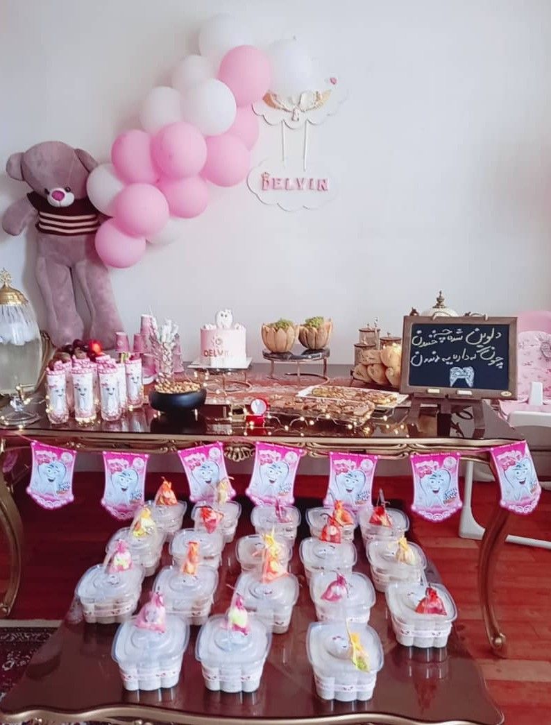 جشن دندونی نوزاد delvin