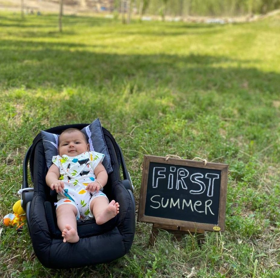 چهار ماهگی نوزاد delvin