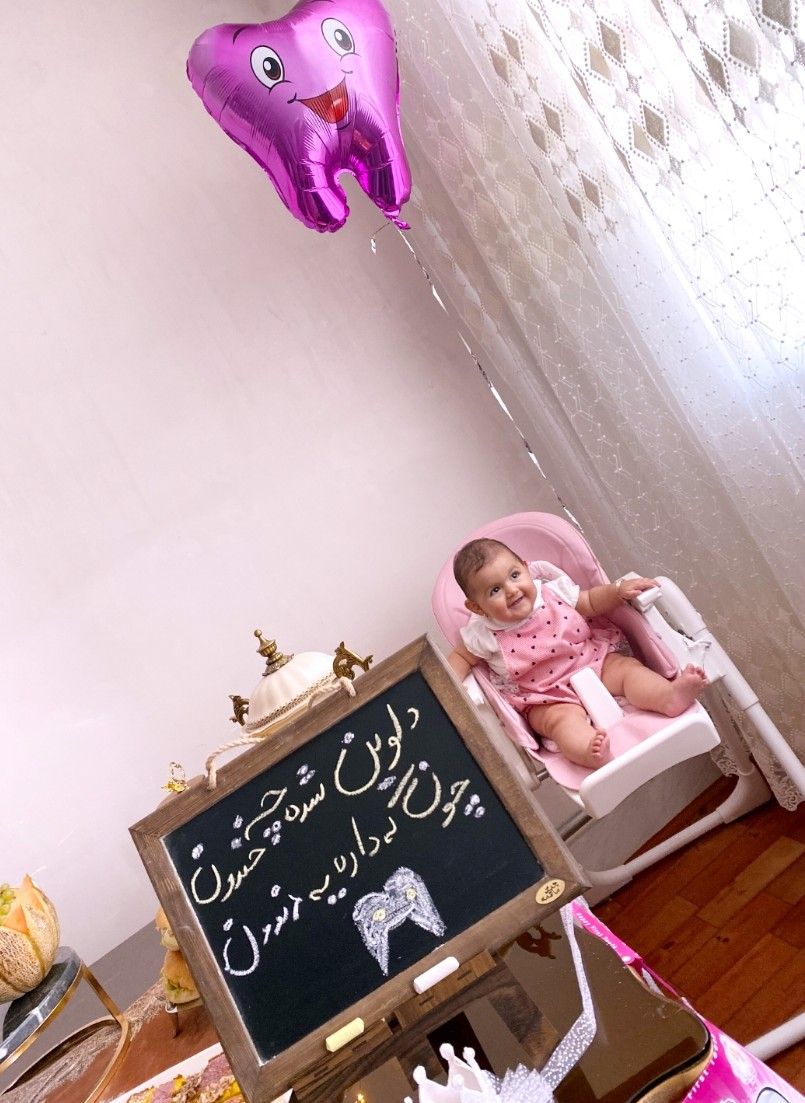 جشن دندونی نوزاد delvin