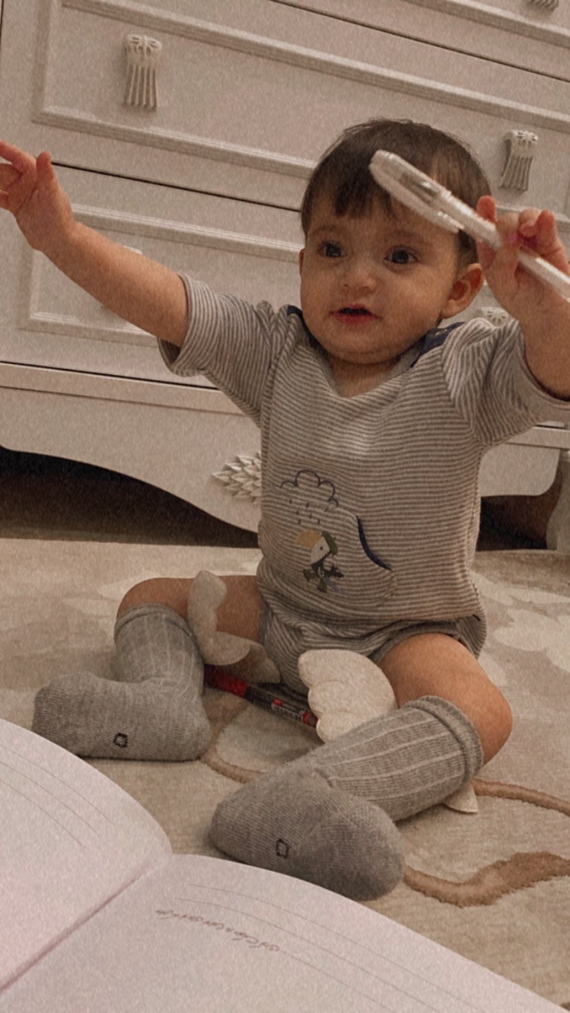 ده ماهگی نوزاد آلين كوشاسي