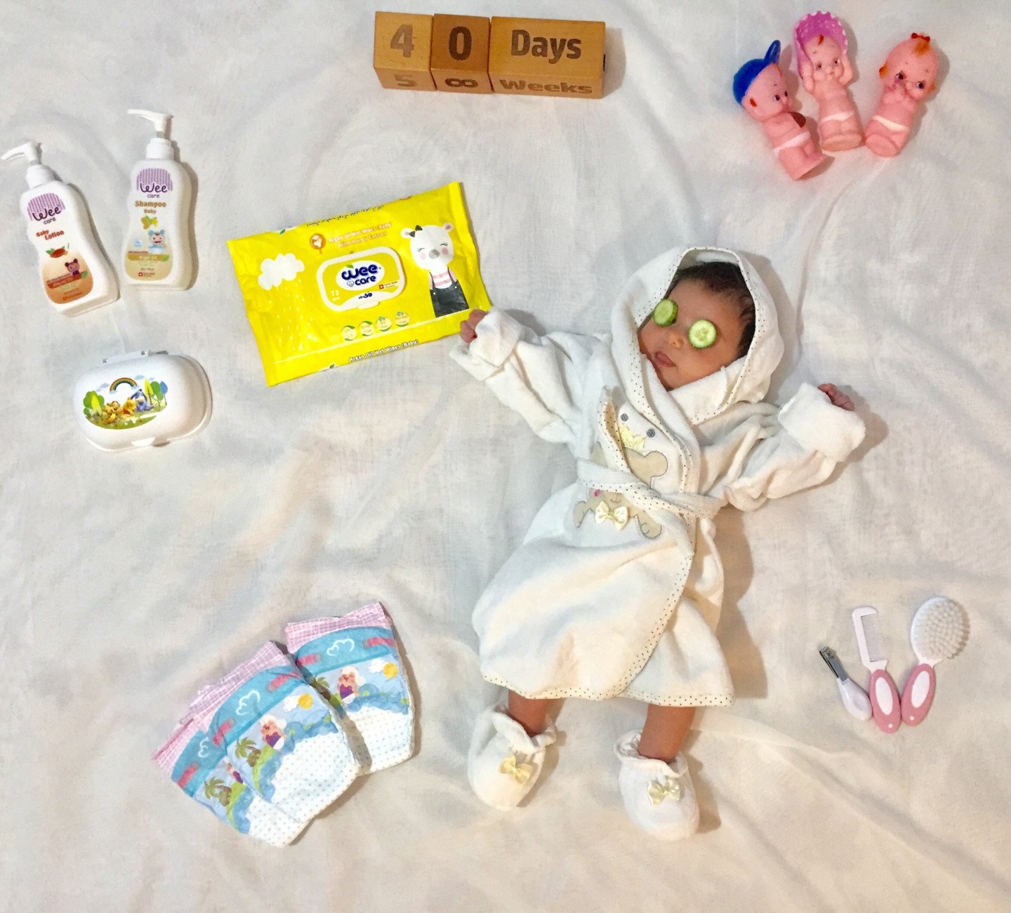 چهل روزگی سلین قادری