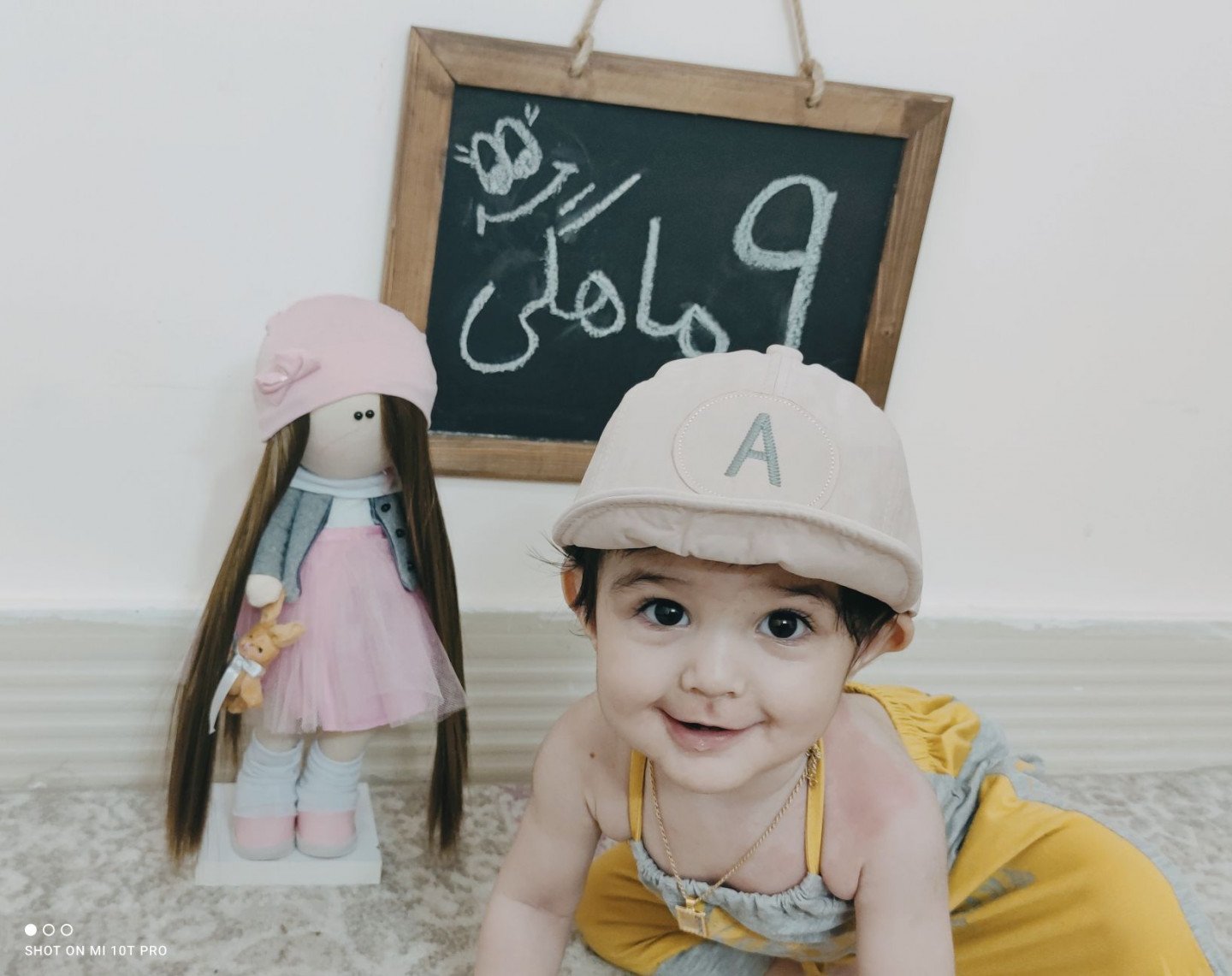 نه ماهگی نوزاد دل آرا صحیح