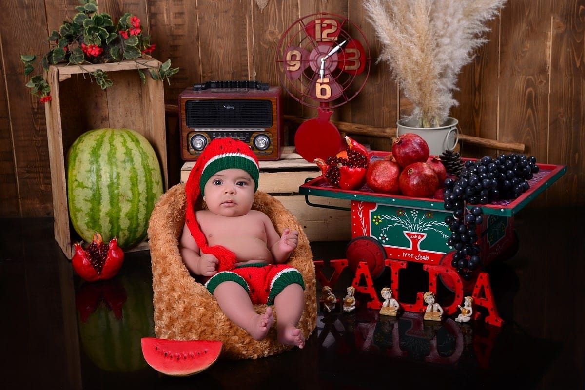 شب یلدا کودک سامیار خیابانی مقدم