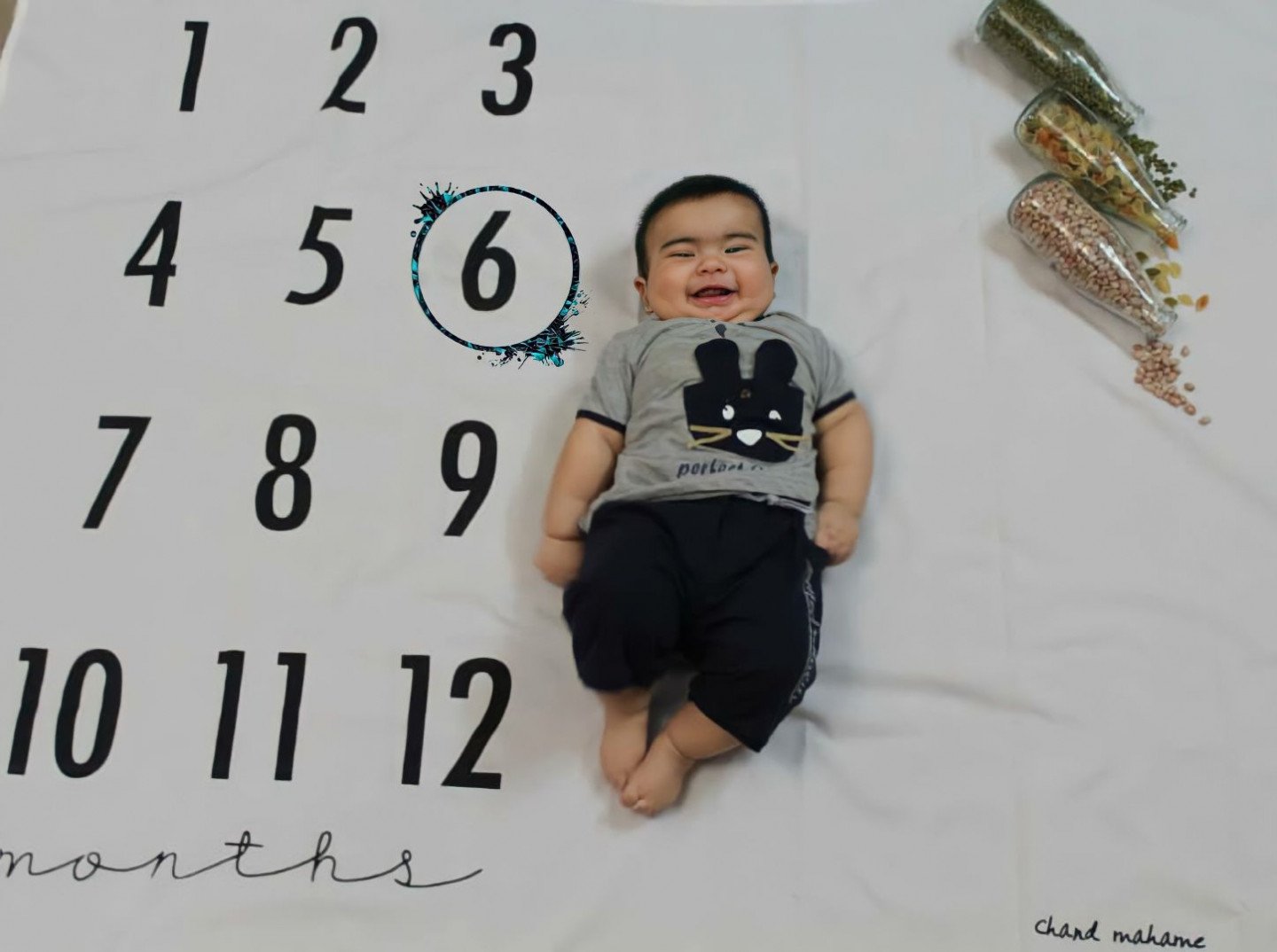 شش ماهگی نوزاد کوروش عنابستانی