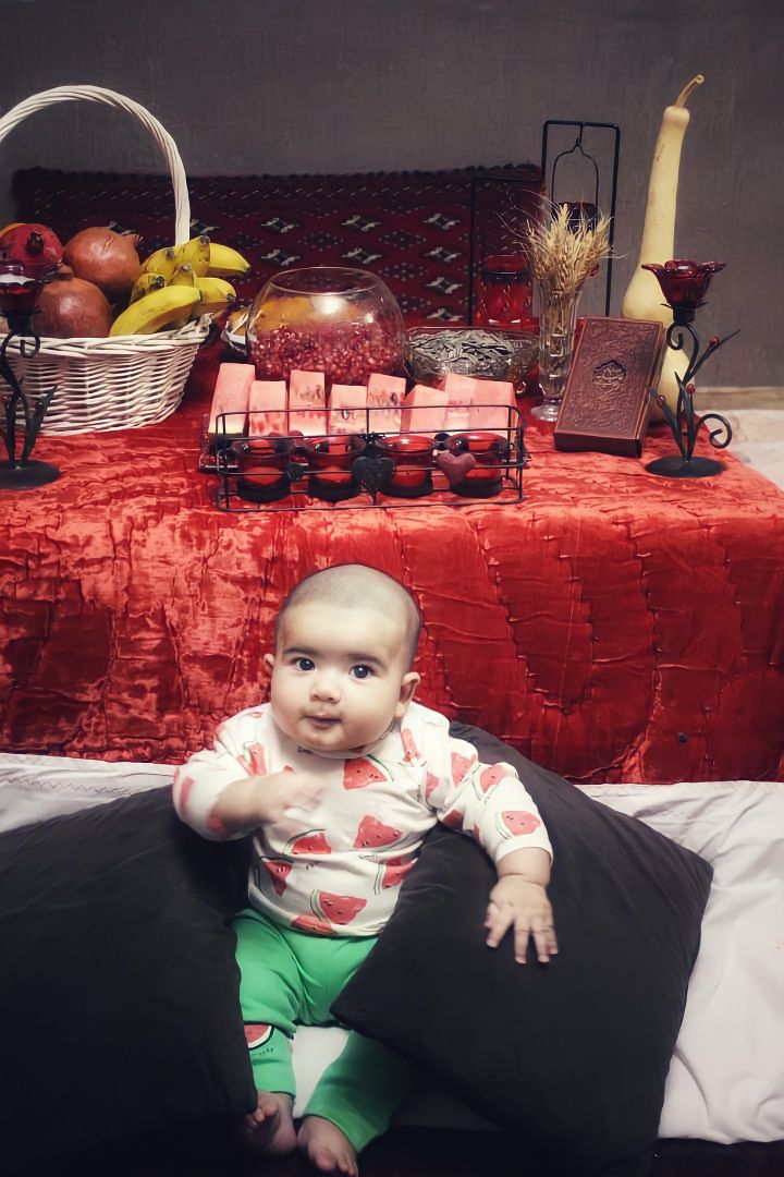 چهار ماهگی نوزاد کوروش عنابستانی