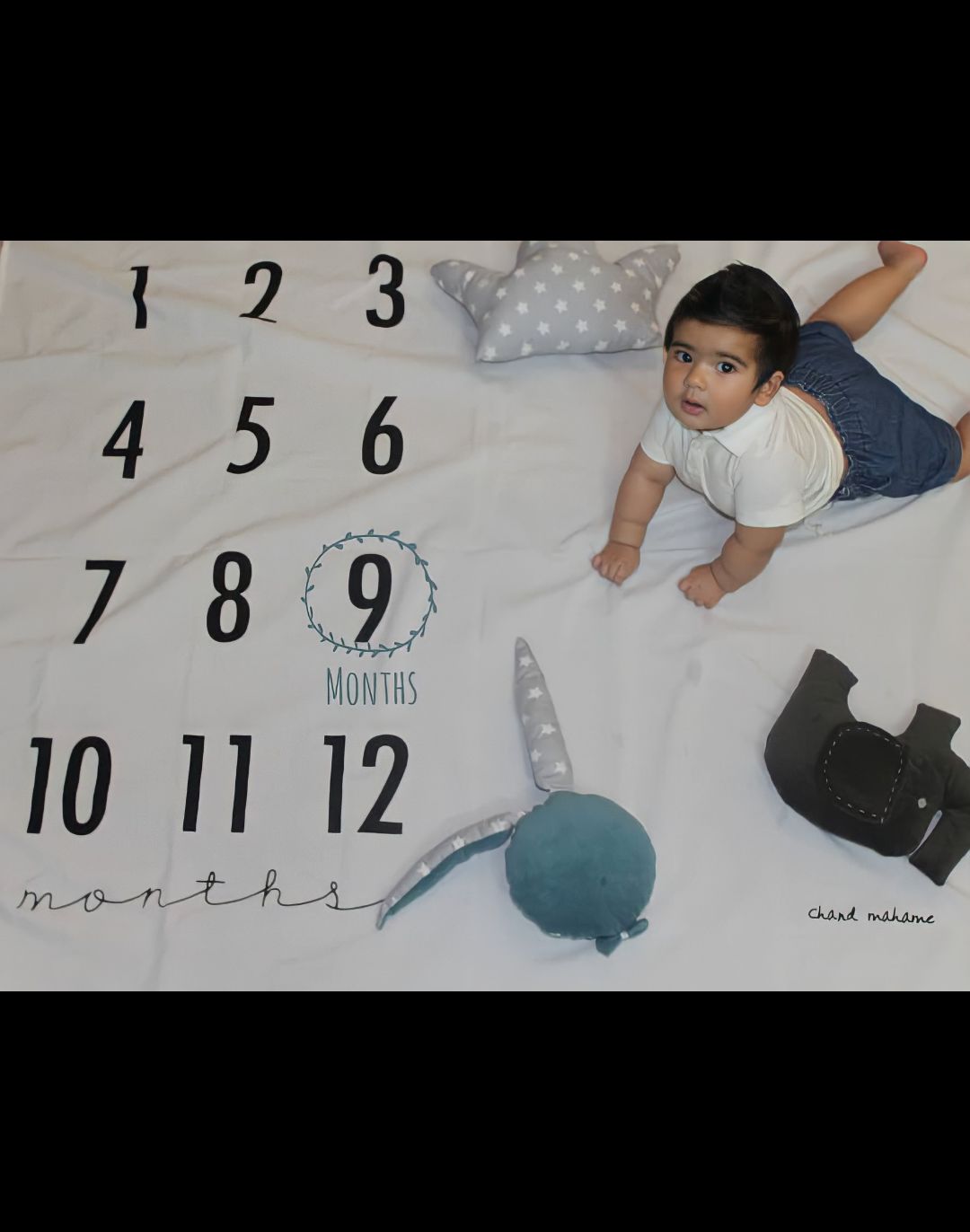 هشت ماهگی نوزاد کوروش عنابستانی