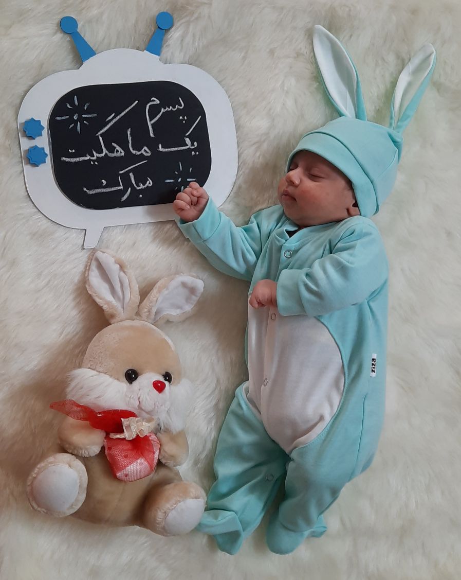 یک ماهگی نوزاد امیر مهدی
