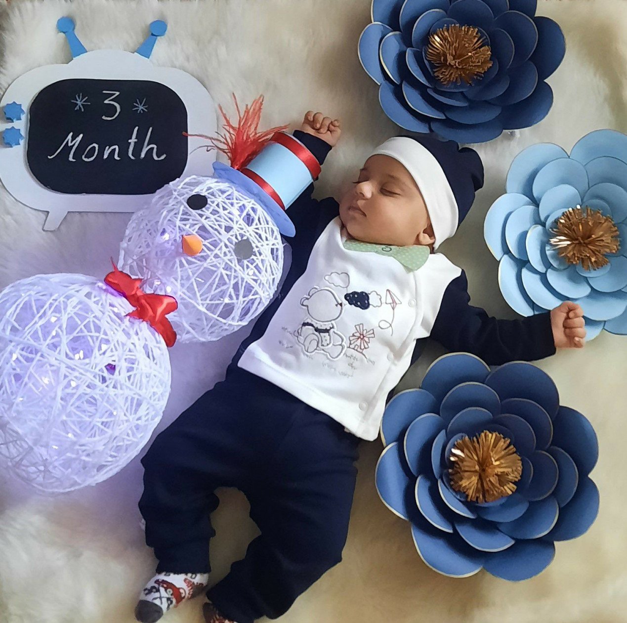 سه ماهگی نوزاد امیر مهدی