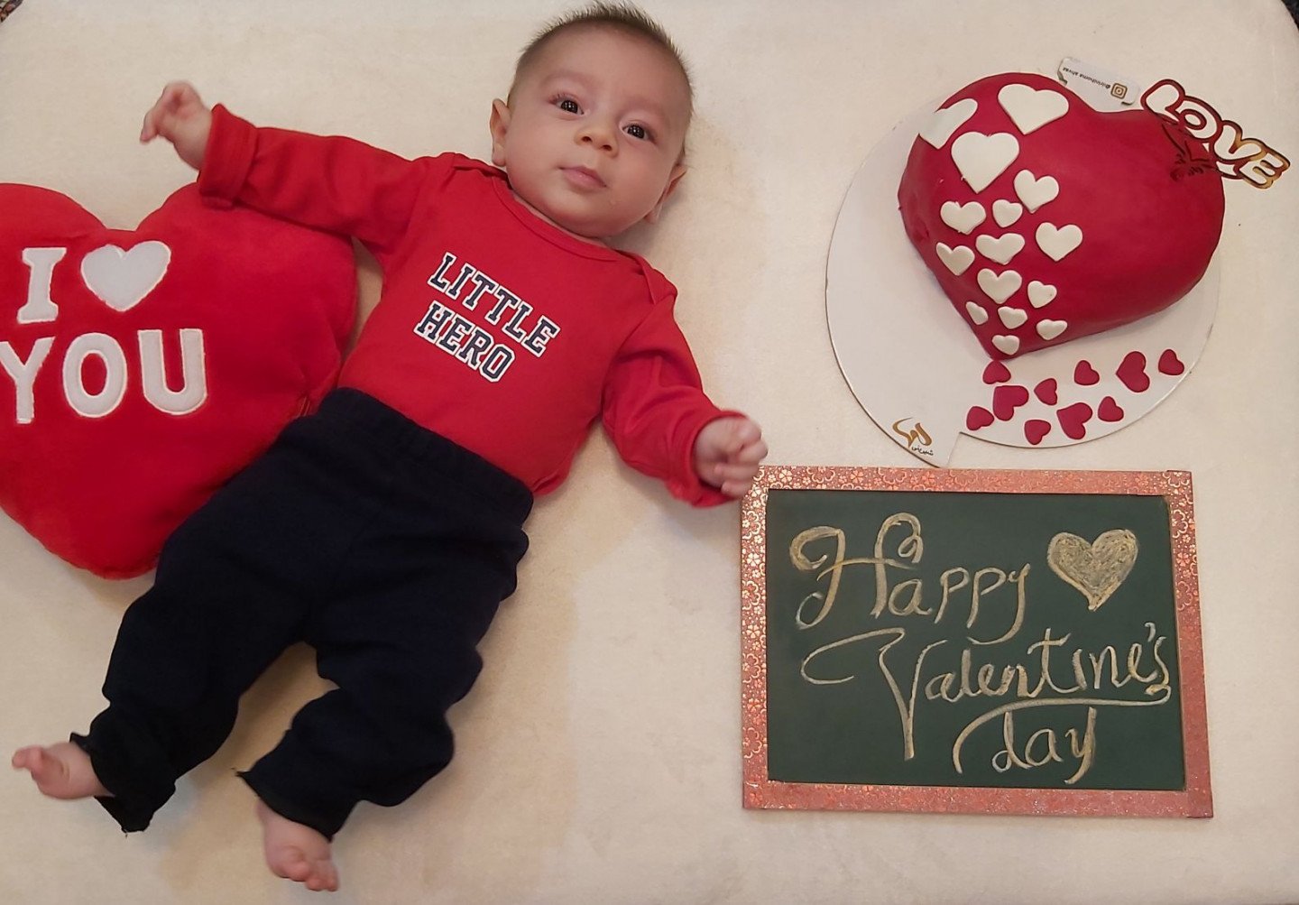 جشن ولنتاین کودک سید امیرسام کرداسی