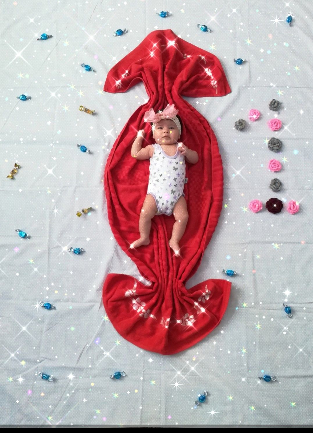 یک ماهگی نوزاد نفس علیزاده