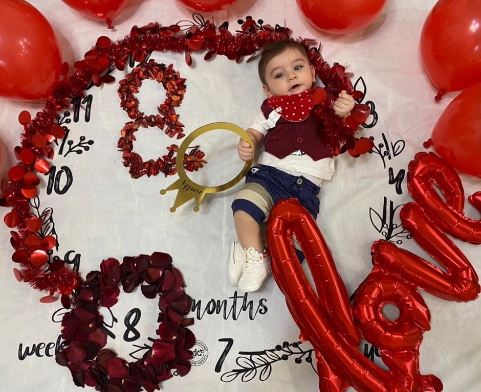 هفت ماهگی نوزاد سهند نصیرپور