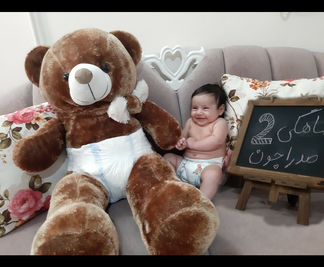 اولین خنده نوزاد صدرا ایروانی