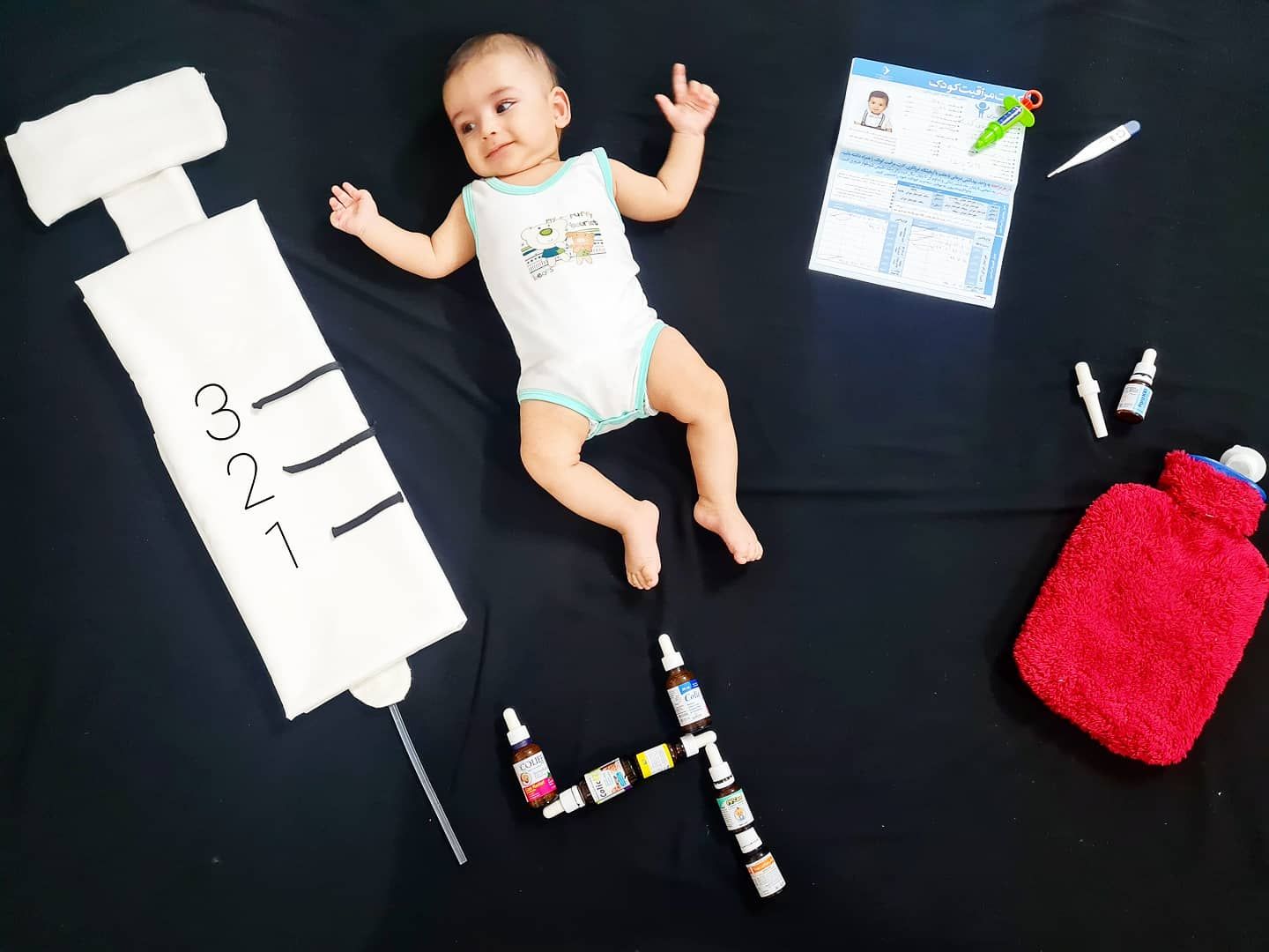 واکسن زدن من ارسلان کوچه باغی