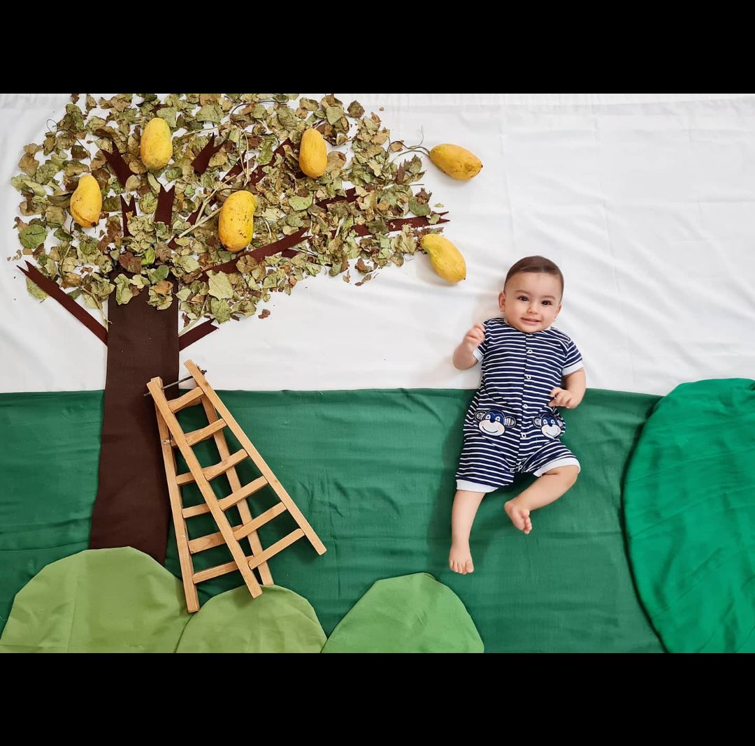 تم عکس تابستانی کودک ارسلان کوچه باغی