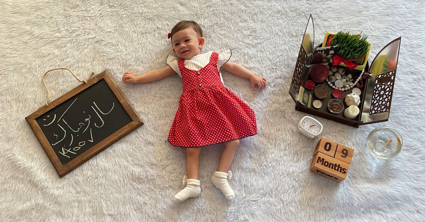 نه ماهگی نوزاد آتریسا علیزاده