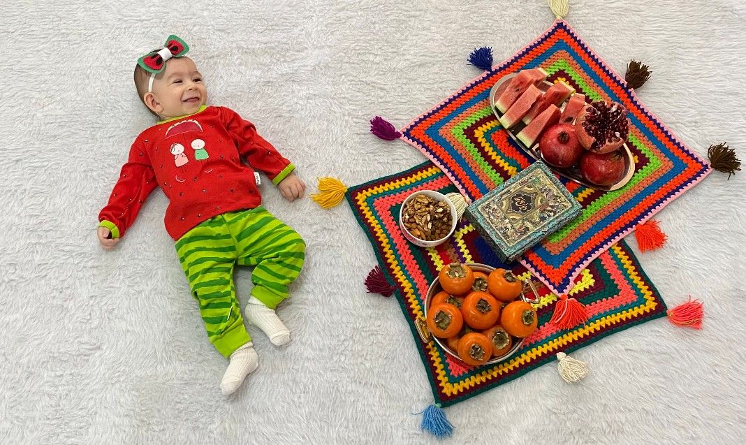 شب یلدا کودک آتریسا علیزاده