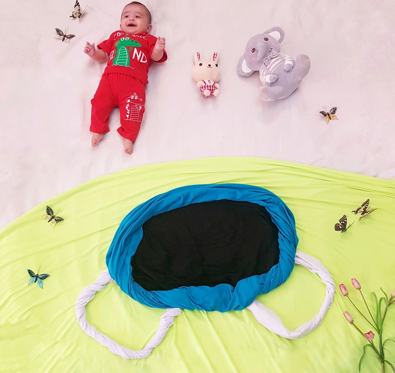 پنج ماهگی نوزاد مهدیار باقری