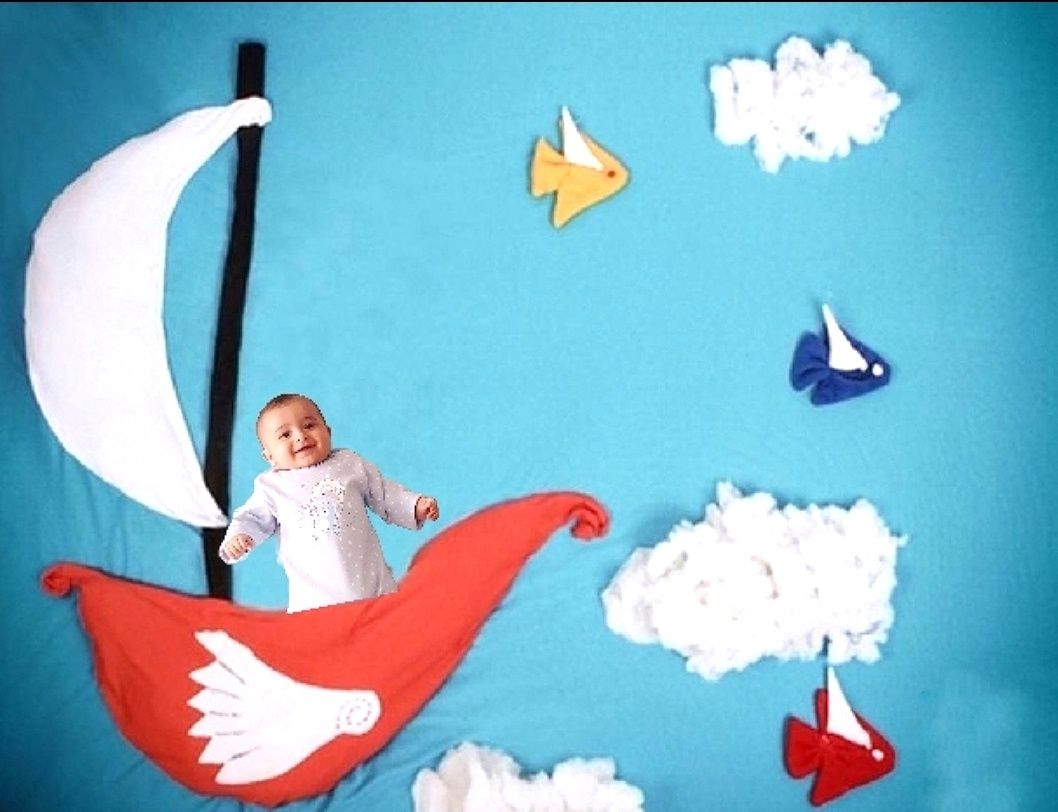 تم عکس تابستانی کودک مهدیار باقری