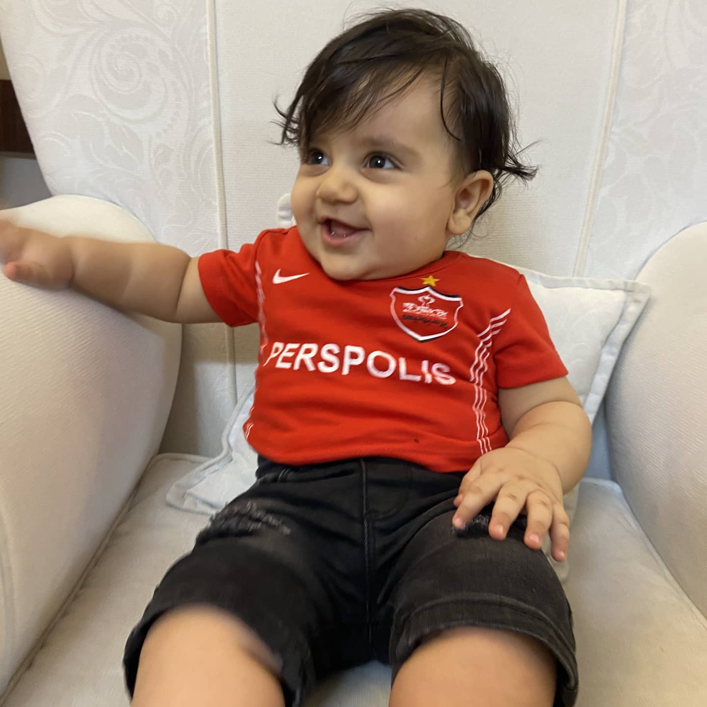 نه ماهگی نوزاد امیرعباس کرمی