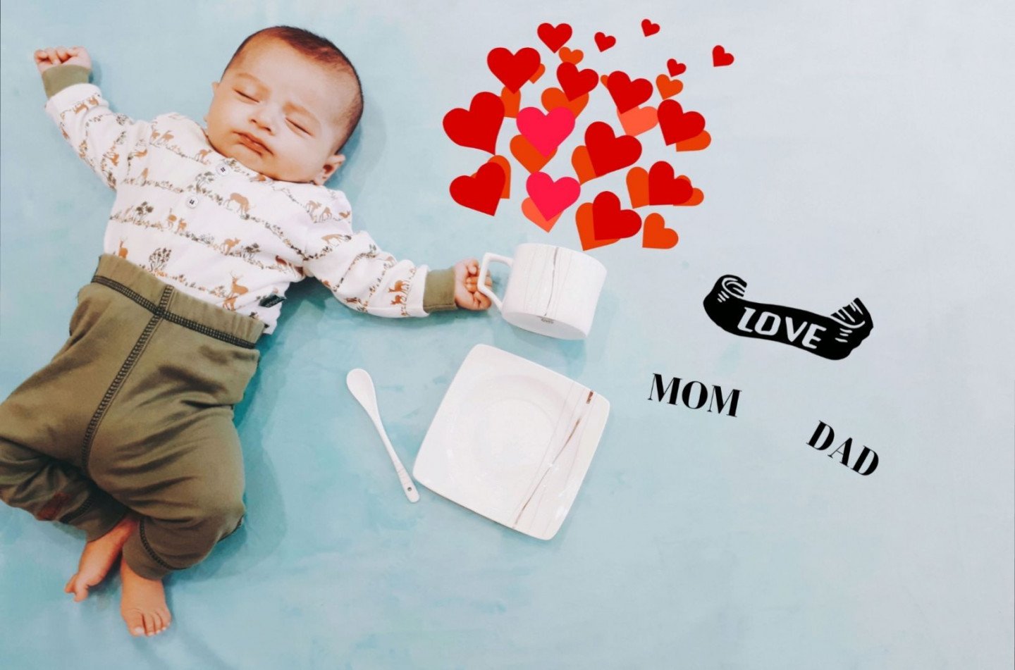 دو ماهگی نوزاد مهبد خاوری نژاد