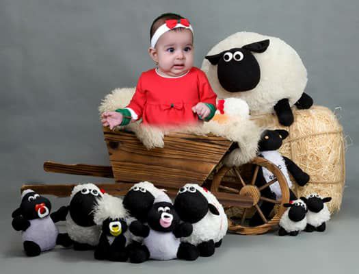 هشت ماهگی نوزاد دلسا عسگری