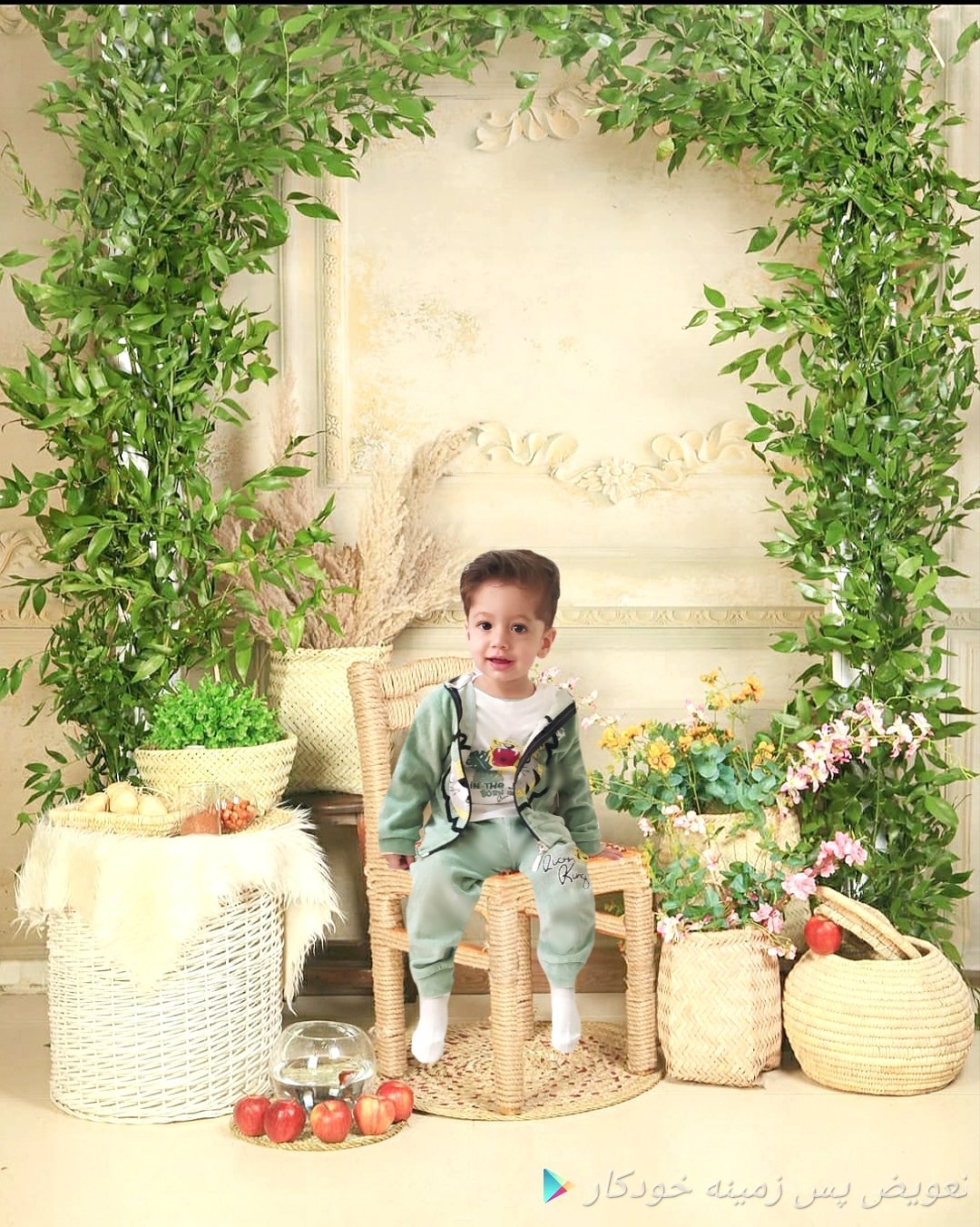 سیزده ماهگی کودک ارسلان صادقی