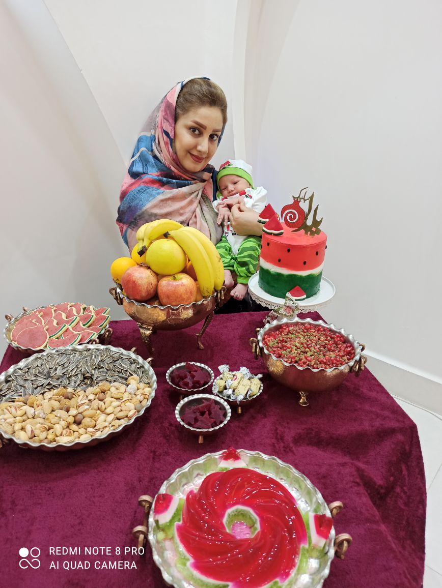 شب یلدا کودک آریا دیم زاده