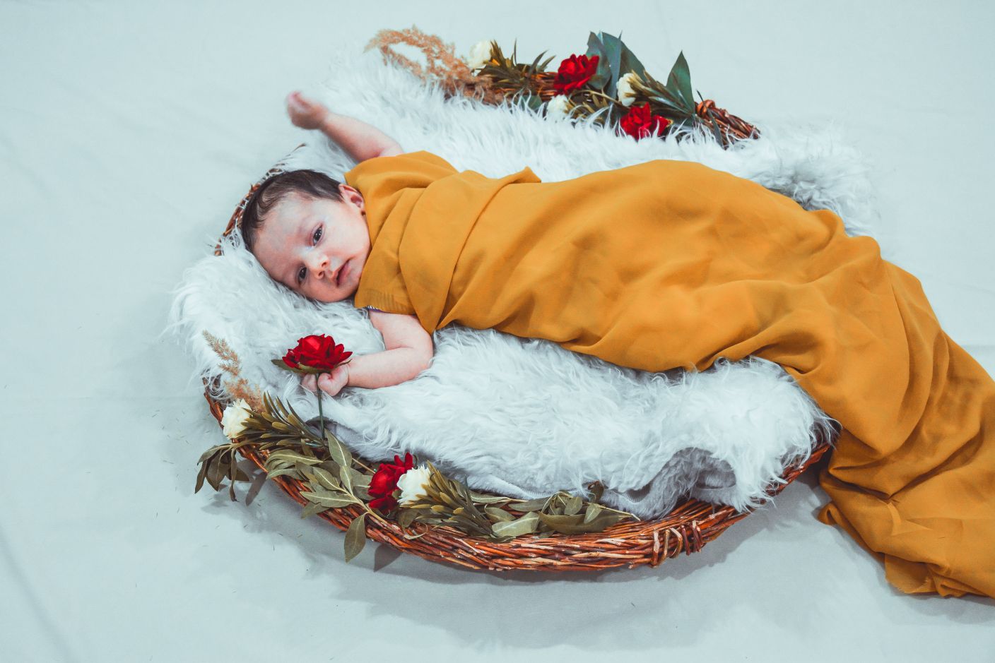 یک ماهگی نوزاد آریا دیم زاده