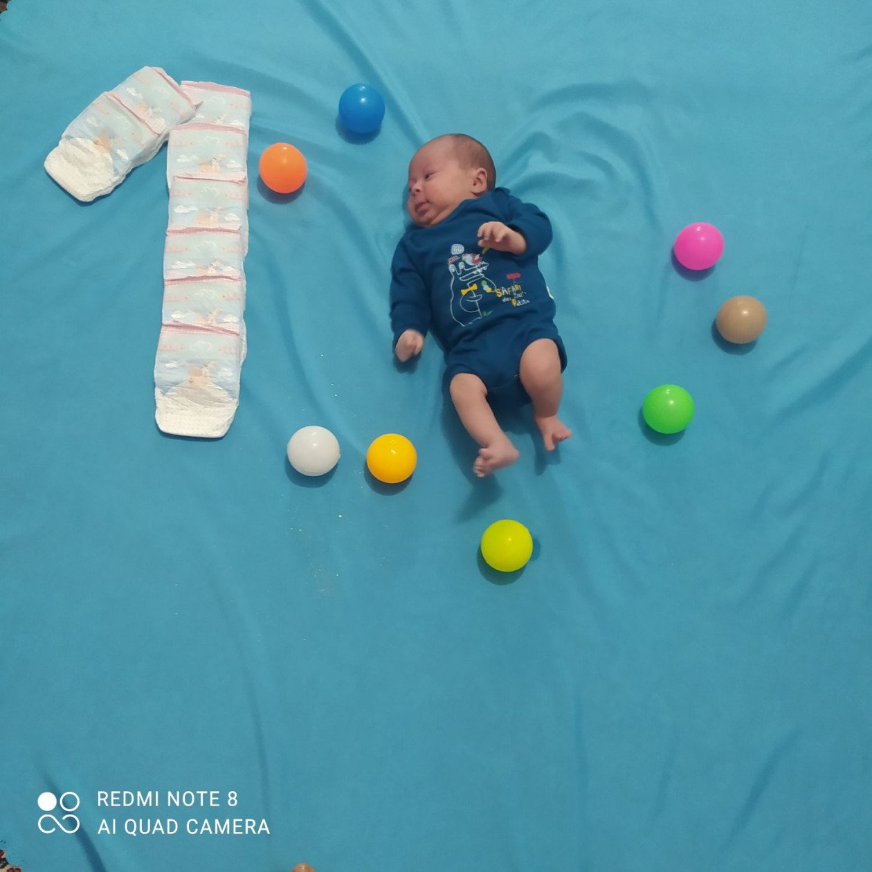 یک ماهگی نوزاد ارتین شایان فر