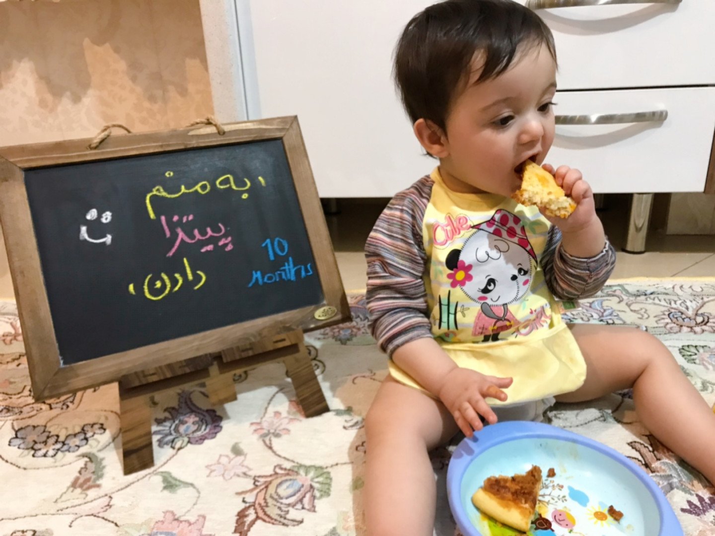 تم عکس زمستانی نوزاد آرسين اميرى