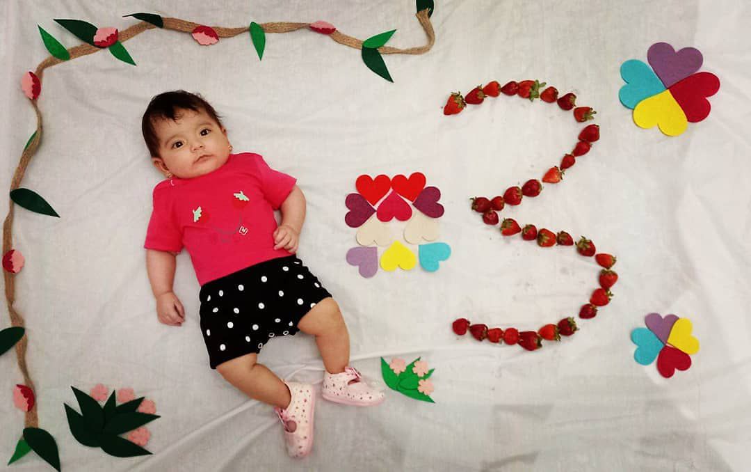 عکس نوزاد دختر آدریناسادات هاشمی