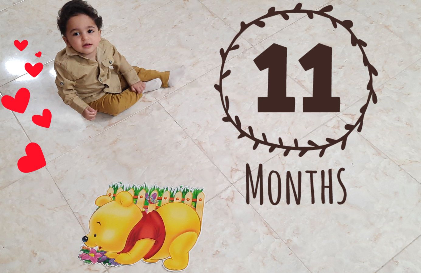 یازده ماهگی نوزاد شاهان ضیائی