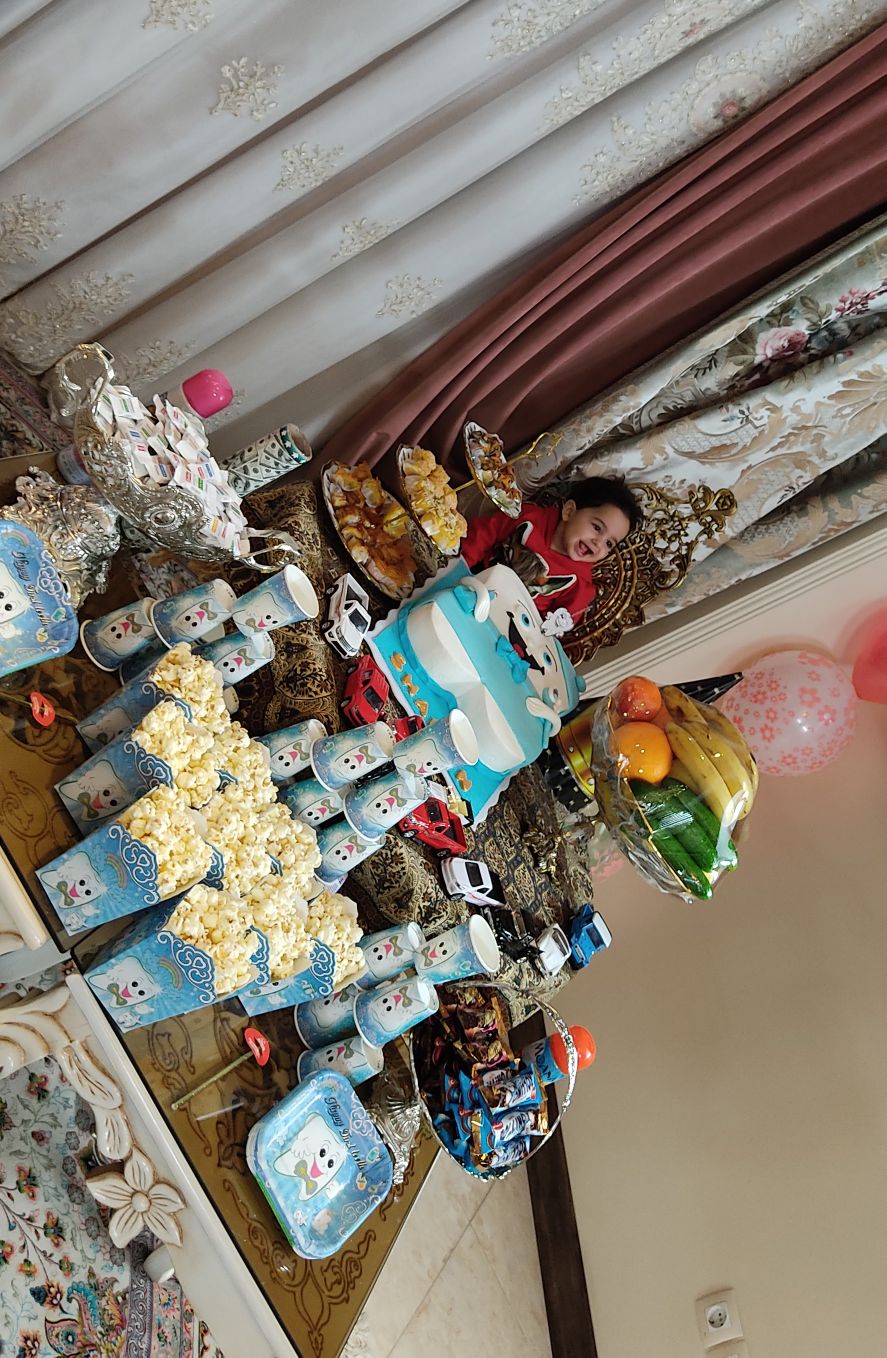 جشن دندونی نوزاد شاهان ضیائی