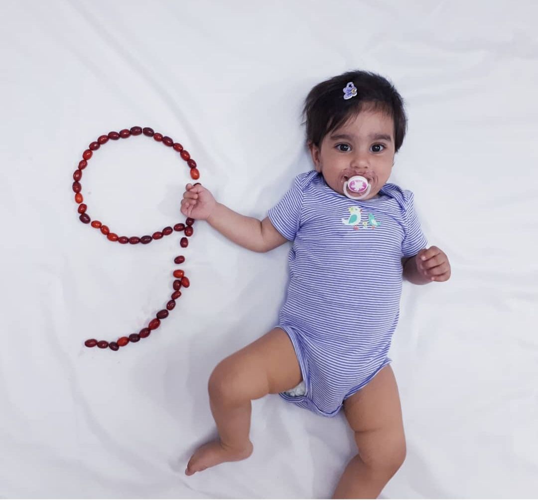 یازده ماهگی نوزاد آوا غیب الهی