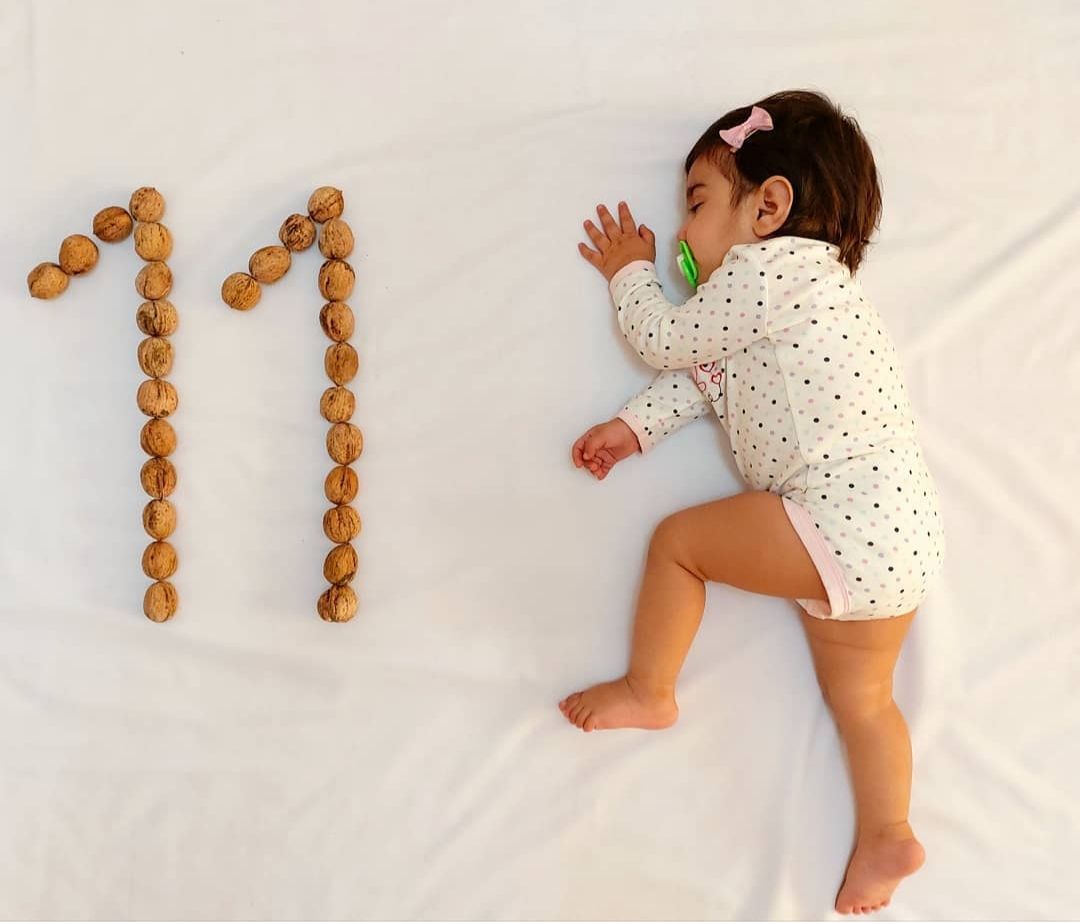 نه ماهگی نوزاد آوا غیب الهی