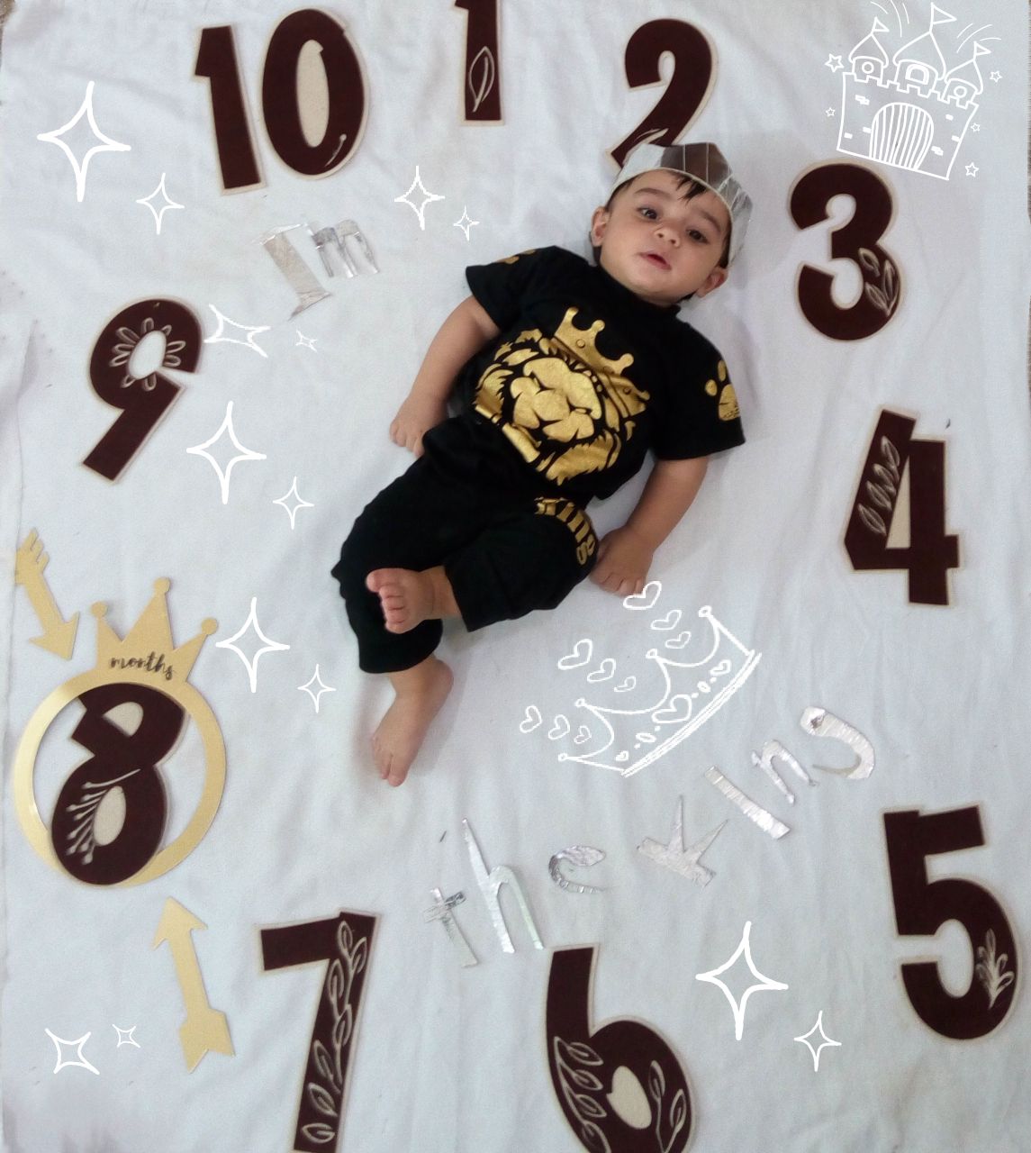 هشت ماهگی نوزاد هامون سلطانی