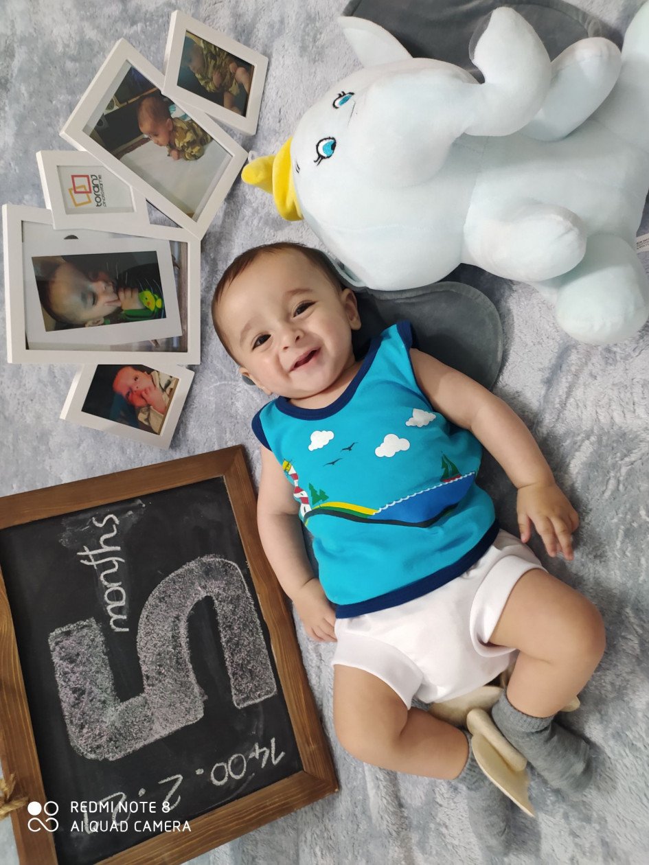 پنج ماهگی نوزاد علیرام ابولقاسمی