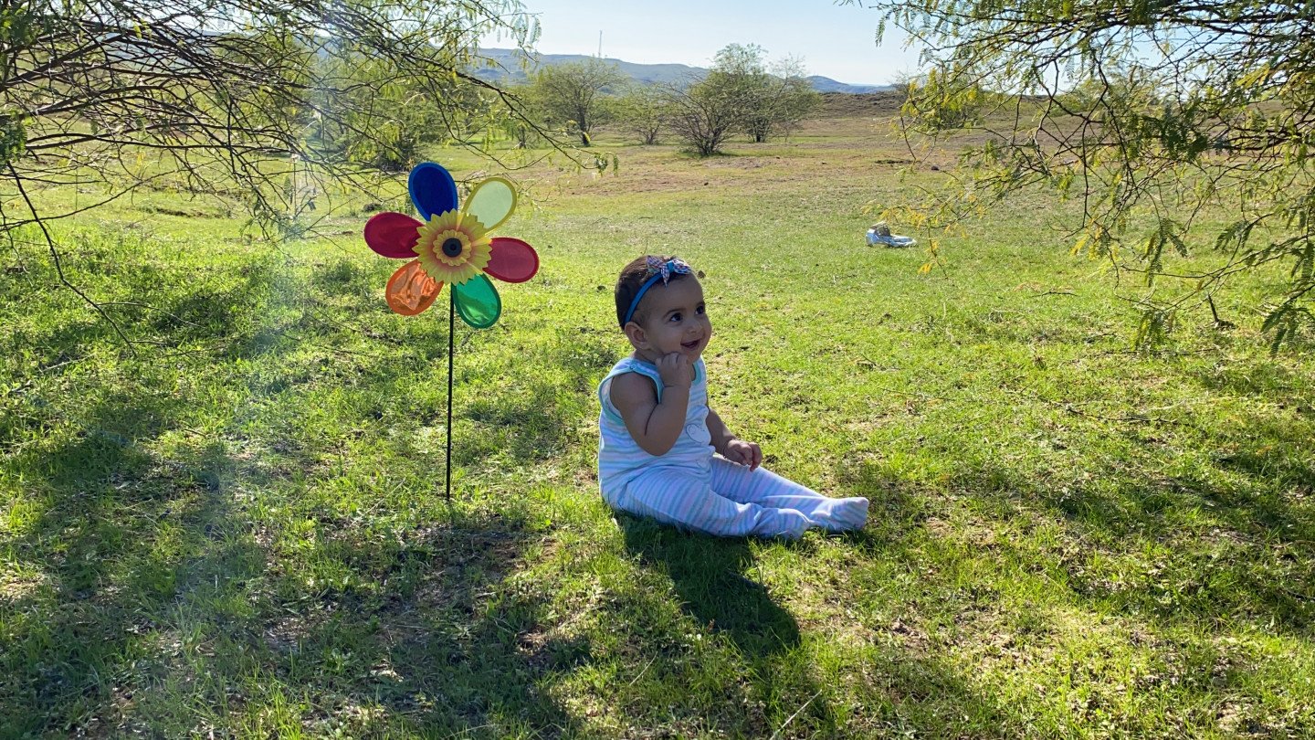 نه ماهگی نوزاد آسمان تنگستانی