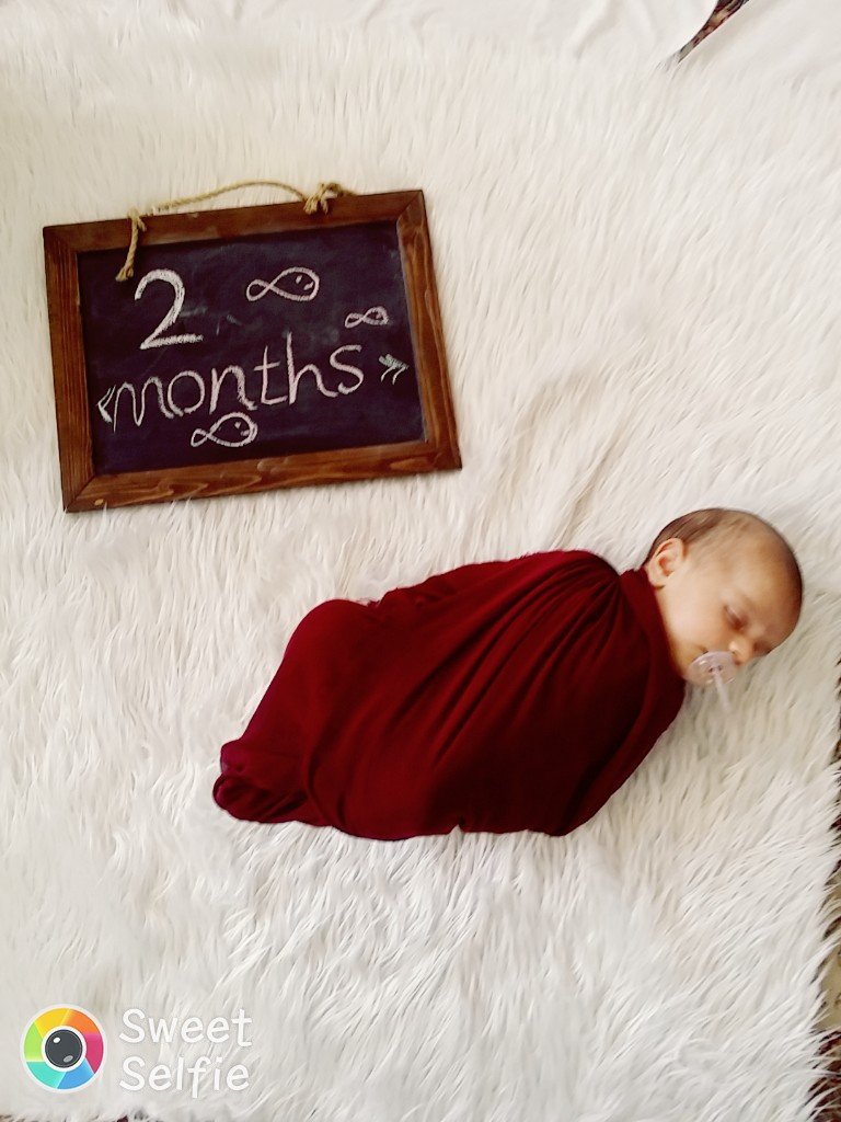 دو ماهگی نوزاد شهریار ملک محمدی