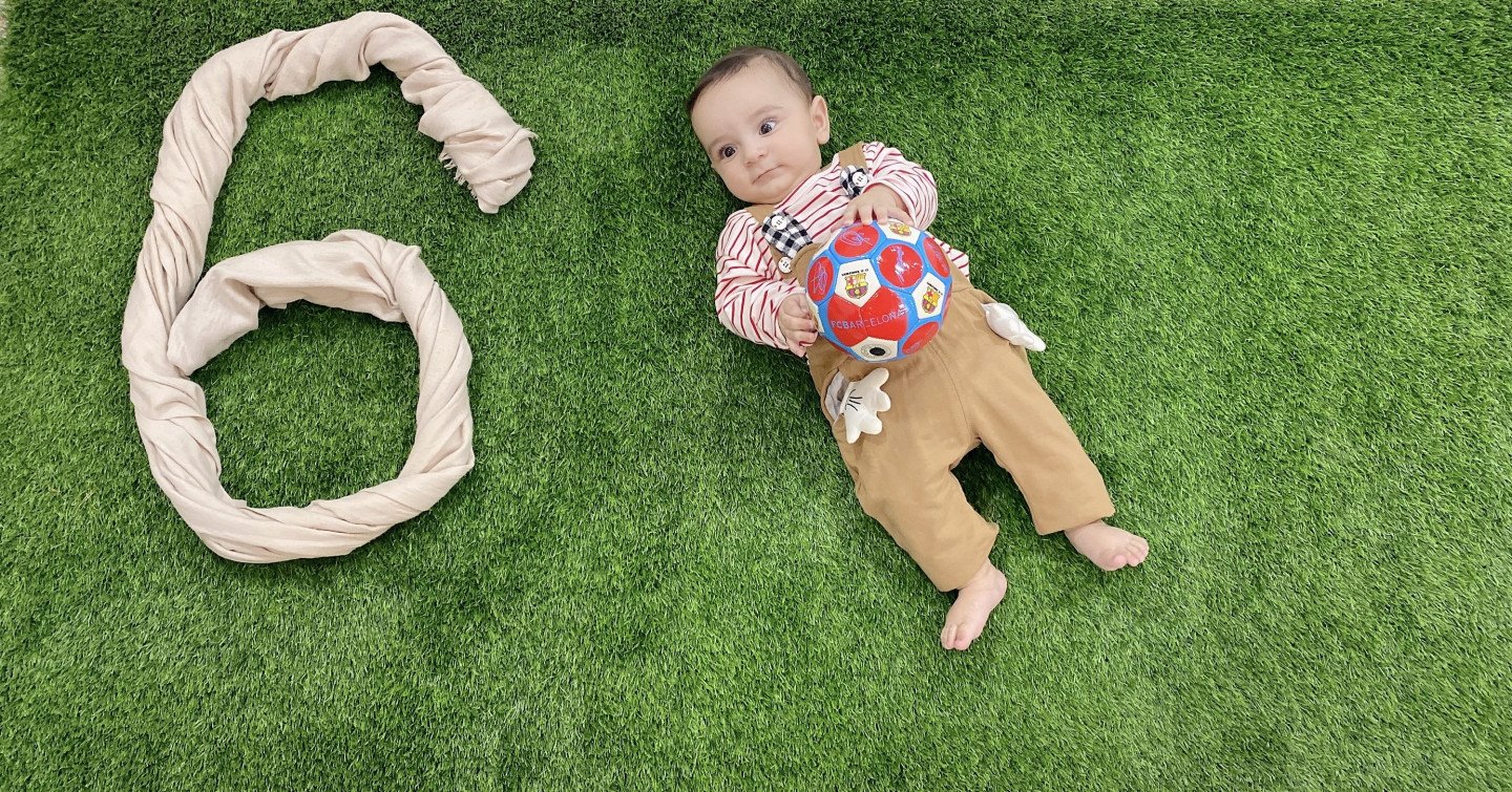 پنج ماهگی نوزاد رادوين صالحي