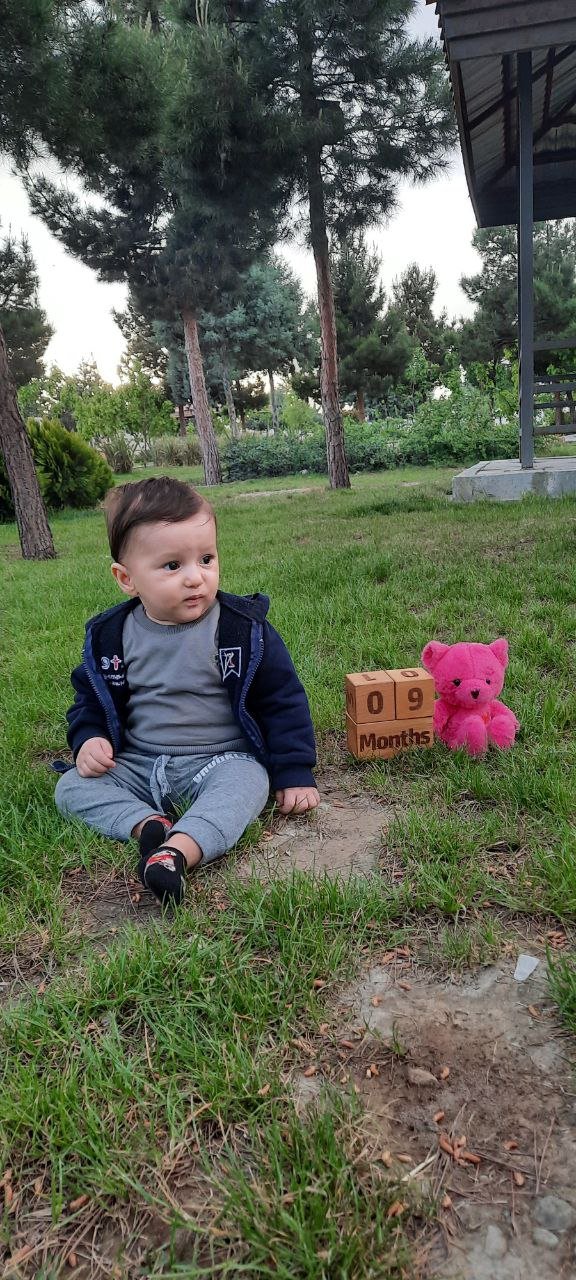 نه ماهگی نوزاد mehrad♡